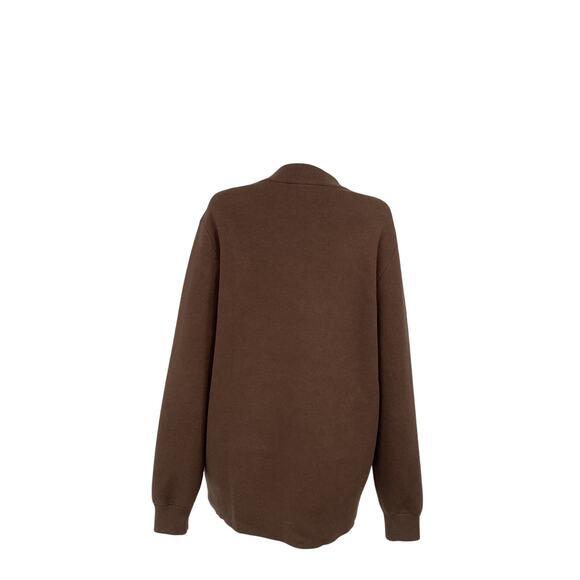 Kith L/S Brown Viscose Mockneck Size L - Picture 3 of 5